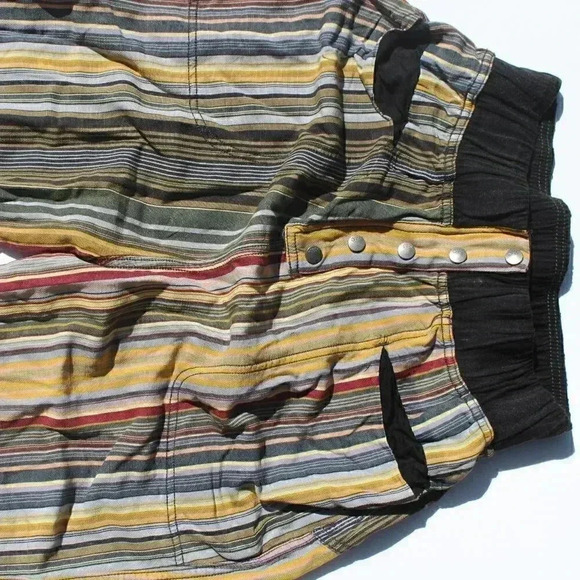 Hippie Stripped Free People Movement FP Movement Hobo Baggy Pants XS - Picture 3 of 7